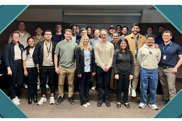 Group shot of attendees at MI's Visiting Professor Program