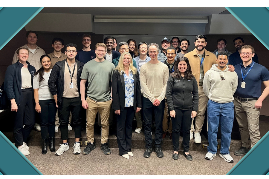Group shot of attendees at MI's Visiting Professor Program