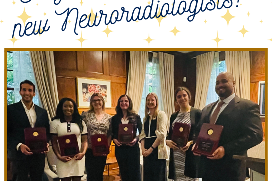 neuroradiology graduates
