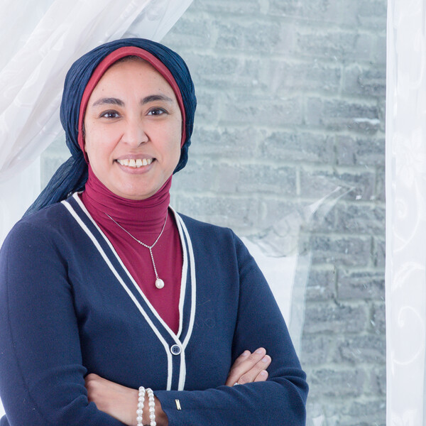 A headshot of Dr. Heba Hussein