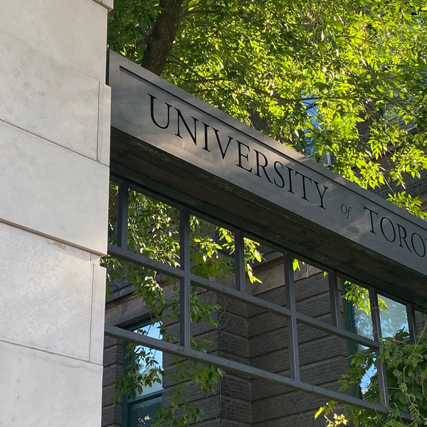 University of Toronto Sign